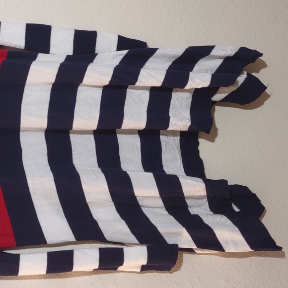 SLIGHTLY USED TOMMY BAHAMA RED WHITE AND BLUE SIZE M SWIM COVER UP - Picture 12 of 12